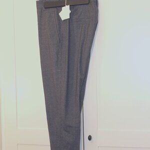 Brunello Cucinelli Grey/Black checked pants– size 42